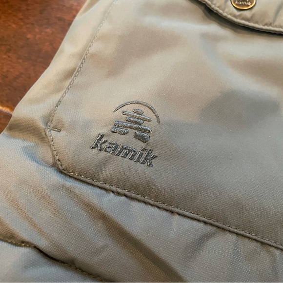 New Kamik Stark Boys Size 12 Winter Jacket in Color Cement (Slate Blue) - Picture 7 of 16